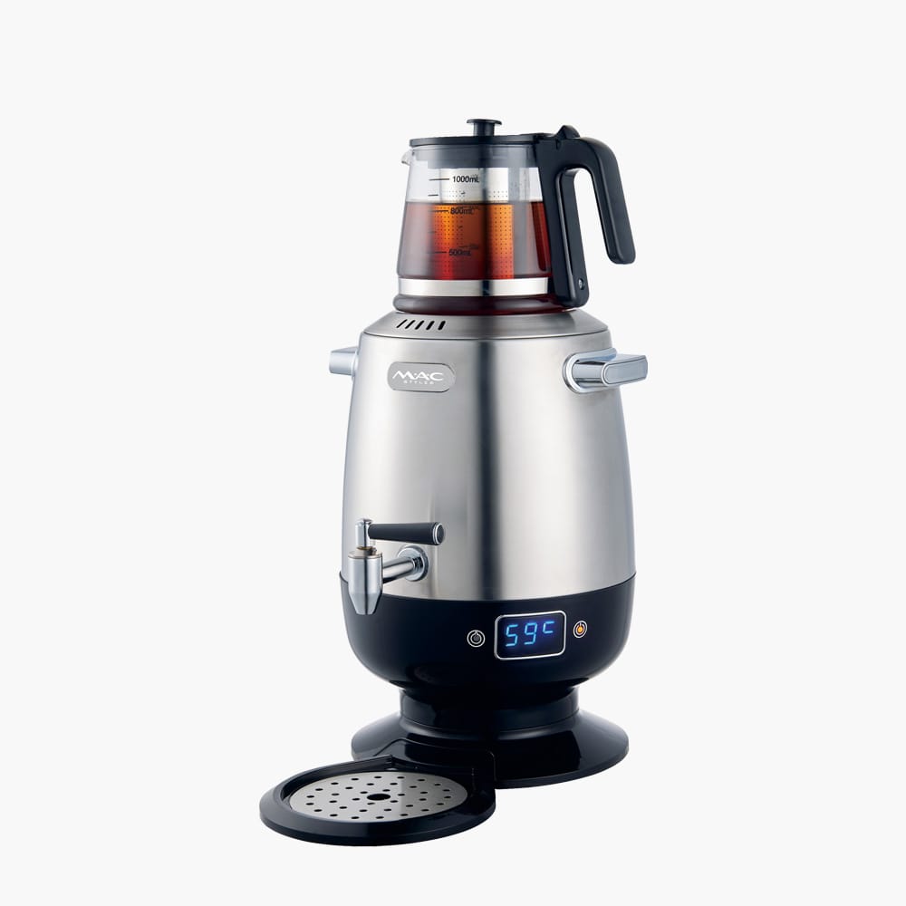 چای ساز سماوری با پنل دیجیتال MC-327جدید