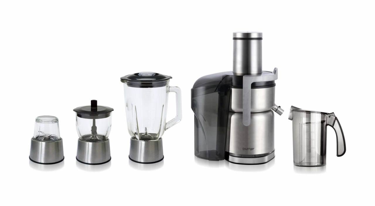 آبمیوه گیر4کاره دیجیتال برنر مدل BJB-1800Dجدید