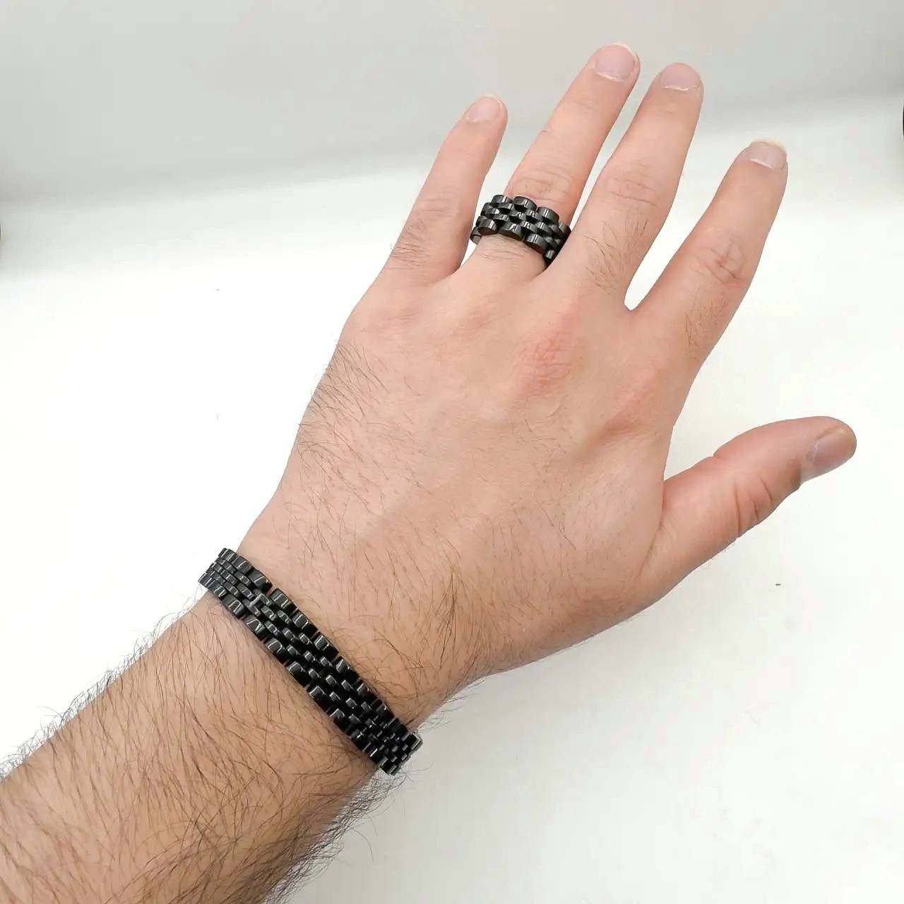 انگشتر و دستبند رولکس کد rxm2005 گالری موژان حیدری