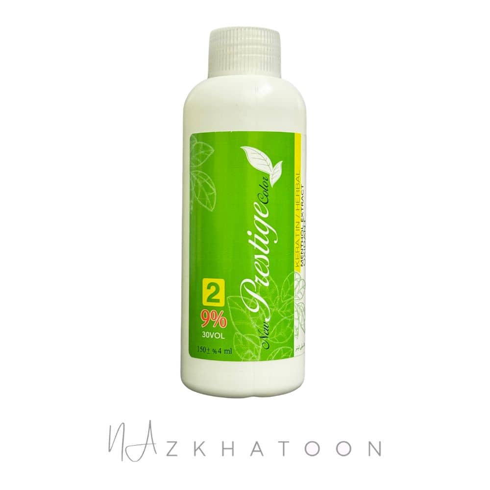 اکسیدان کراتینه نیو پرستیژ 9 درصد با عصاره نعنا 150 میل | New Prestige Keratin Oxidant 9% 150ml