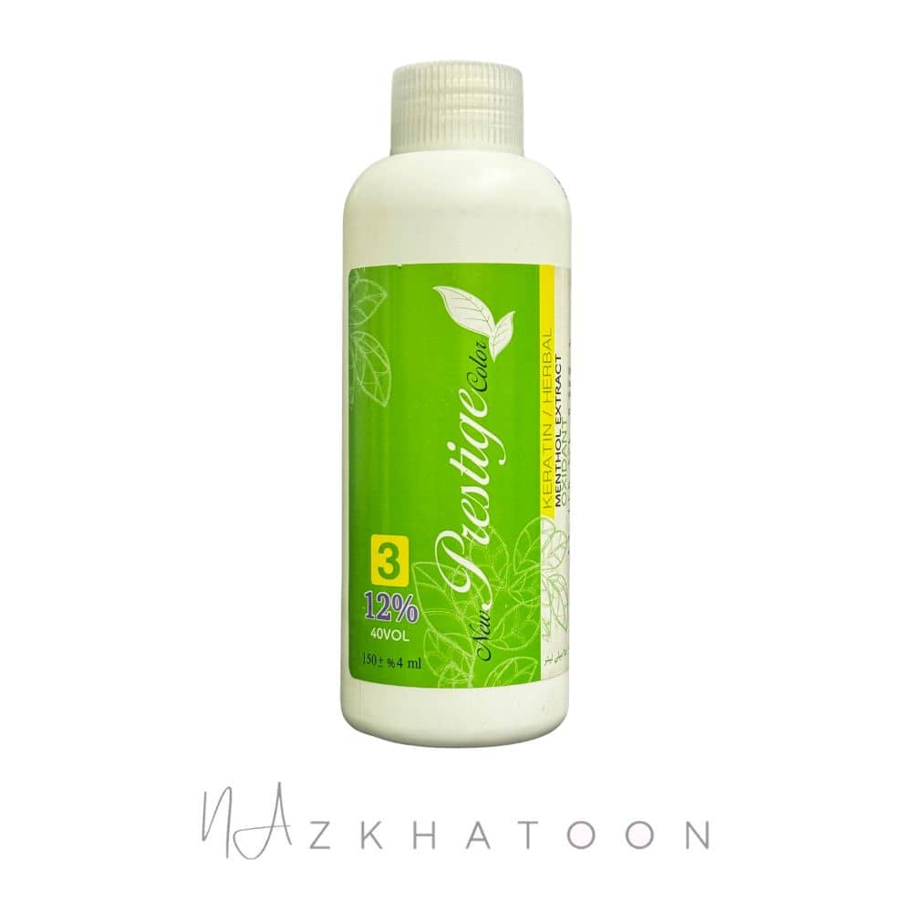اکسیدان کراتینه نیو پرستیژ 12 درصد با عصاره نعنا 150 میل | New Prestige Keratin Oxidant 12% 150mlجدید