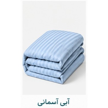 کاور لحاف ژاکارد هتلی گرید A آلامتو کالا سایز 220 150 زیپ دار با مهار 4 گوشه