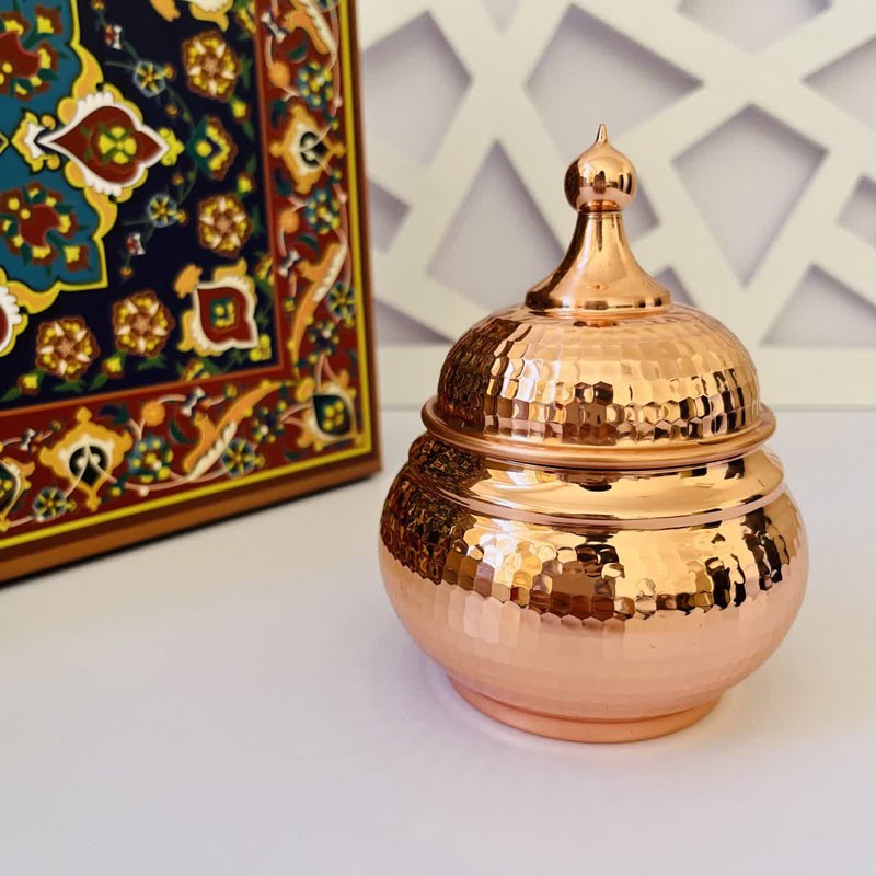 قندان مسی کد HS76 صبا مس زنجان