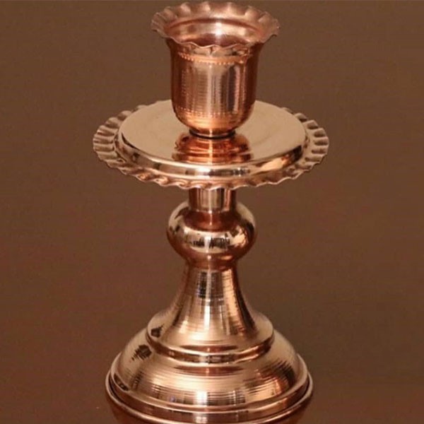 شمعدان مسی کد ZH230 صبا مس زنجان