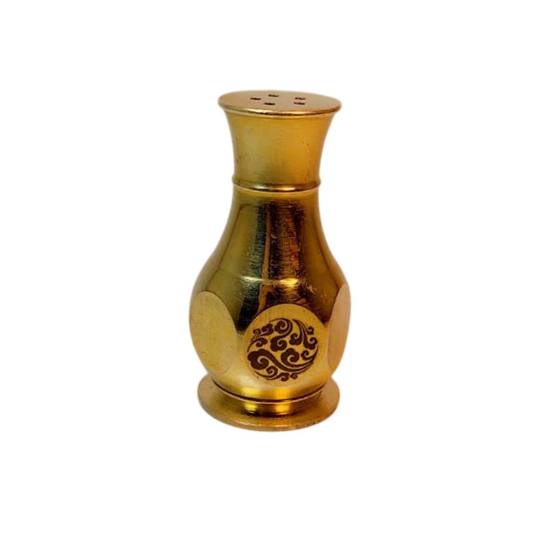 نمکدان برنجی مدل فاخر کد ZH384 صبا مس زنجان