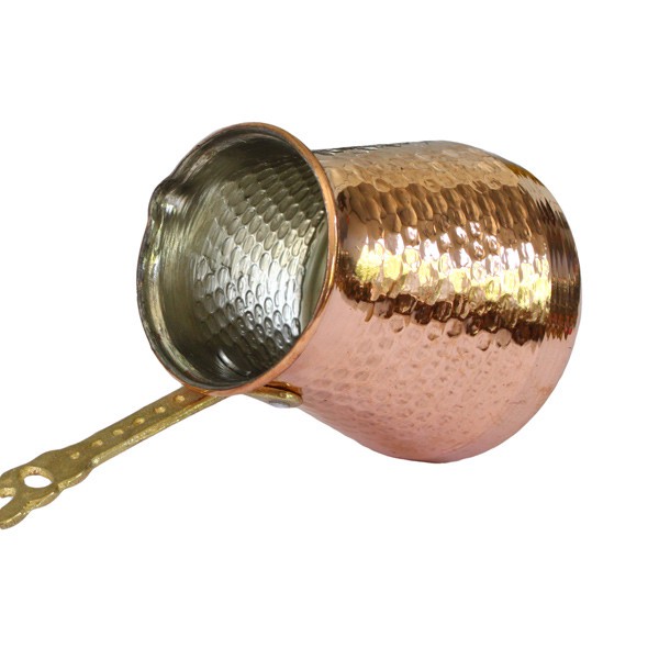 قهوه جوش مسی طرح چکشی کد ZH225.3 صبا مس زنجان