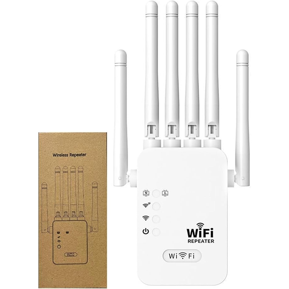 تقویت کننده وایفای بی سیم با پورت Ethernet مدل WiFi Extenderجدید