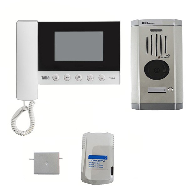 دربازکن تصویری تابا مدل T5-43V1 مجموعه 4 عددی