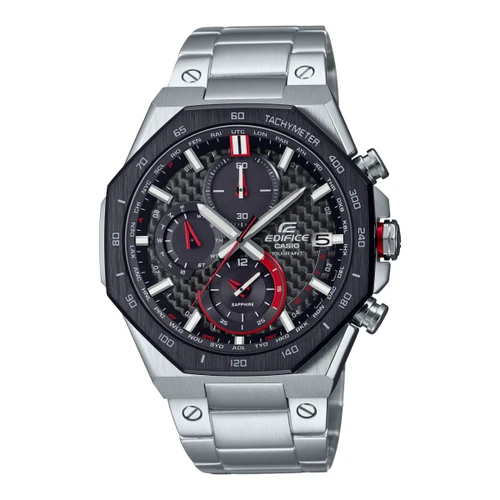 ساعت کاسیو ادیفایس EQW-A2100 مردانه سیلور مشکی Casio-5935-G