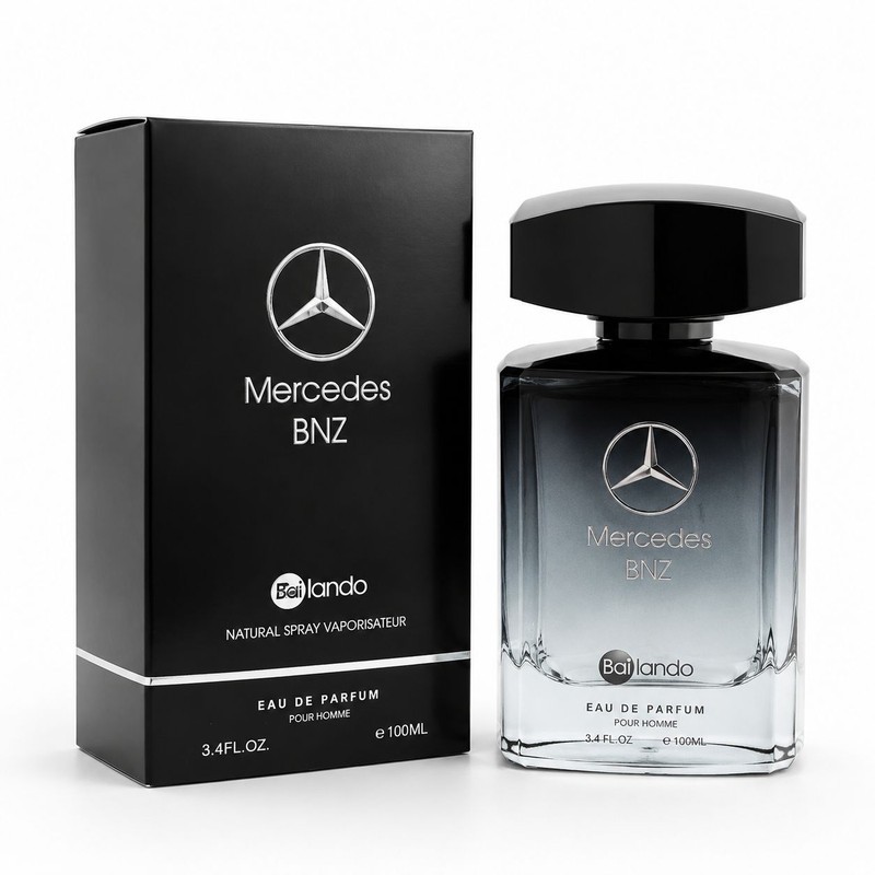ادو پرفیوم مردانه بایلندو مدل Mercedes BNZ با رایحه تلخ حجم 100 میلی لیترجدید