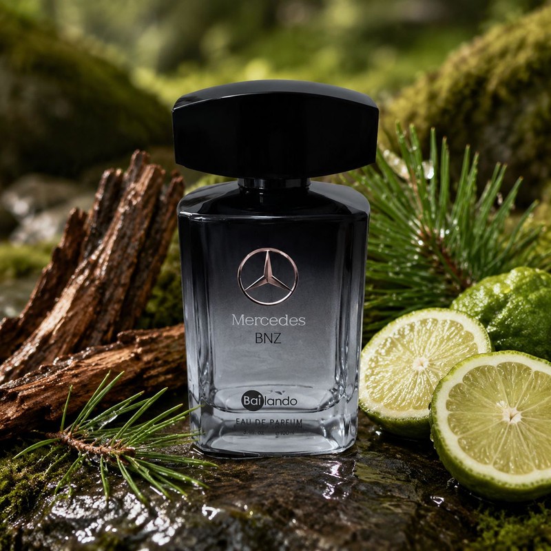 ادو پرفیوم مردانه بایلندو مدل Mercedes BNZ با رایحه تلخ حجم 100 میلی لیترجدید