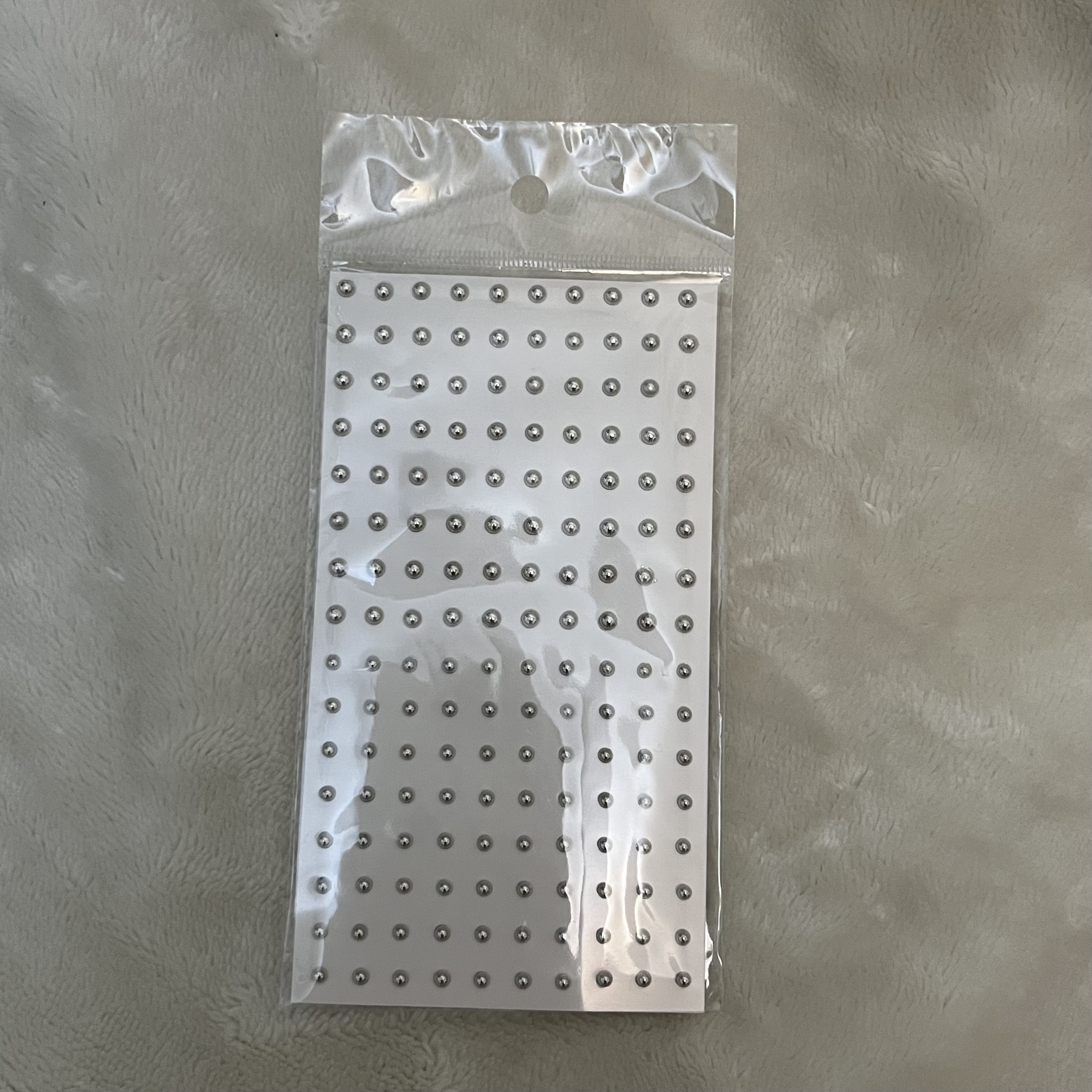 پیرسینگ فیک چسبی Silver Stud