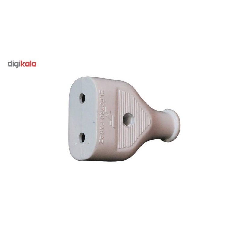 دو شاخه مادگی فراز الکتریک کد White