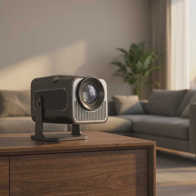 ویدئو پروژکتور مدل HY320 Mini با روشن Full HD 1080p، عمر لامپ 50000 ساعت، پردازنده Cortex-A53 و قابلیت اتصال WiزولFi ...جدید