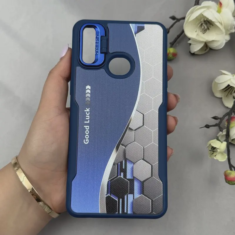 قاب گوشی Galaxy A10S سامسونگ اورجینال نیوزون GOOD LUCK اسپرت CASE PRO لنز استندشو سرمه ای کد 115691