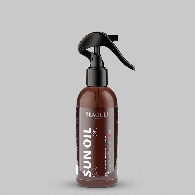 اسپری روغن آفتاب سی گل مدل SPF6 حجم 250 میلی لیتر