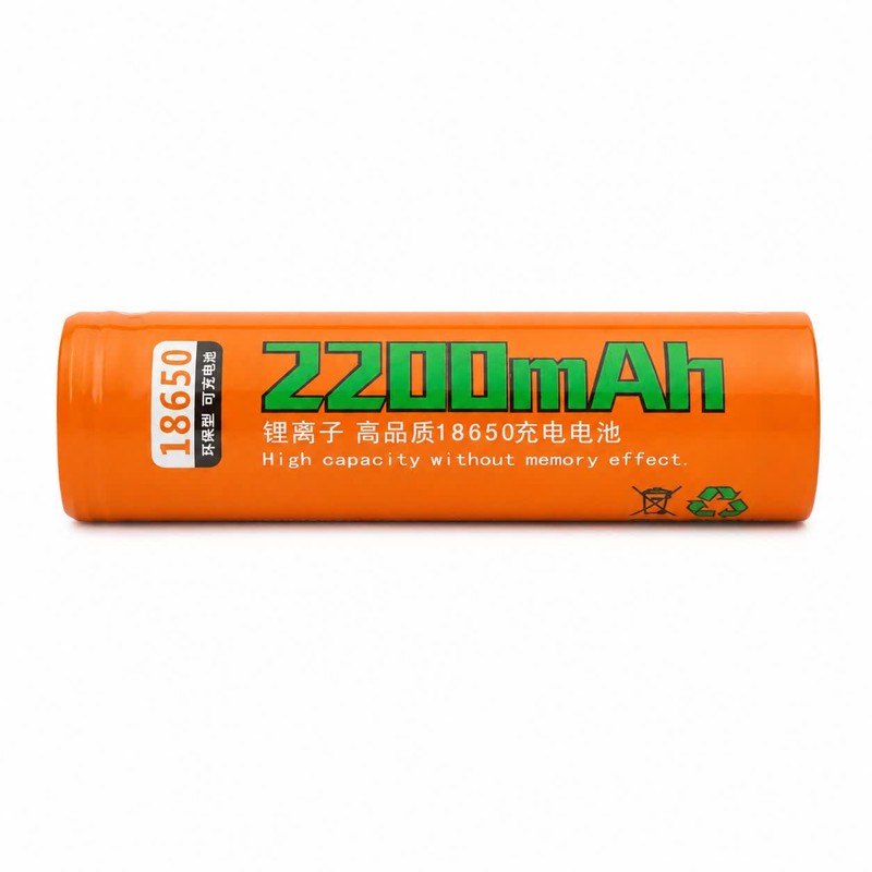 باتری لیتیوم یون قابل شارژ 18650 اسمال سان مدل DM ظرفیت 2200 میلی آمپر ساعتجدید
