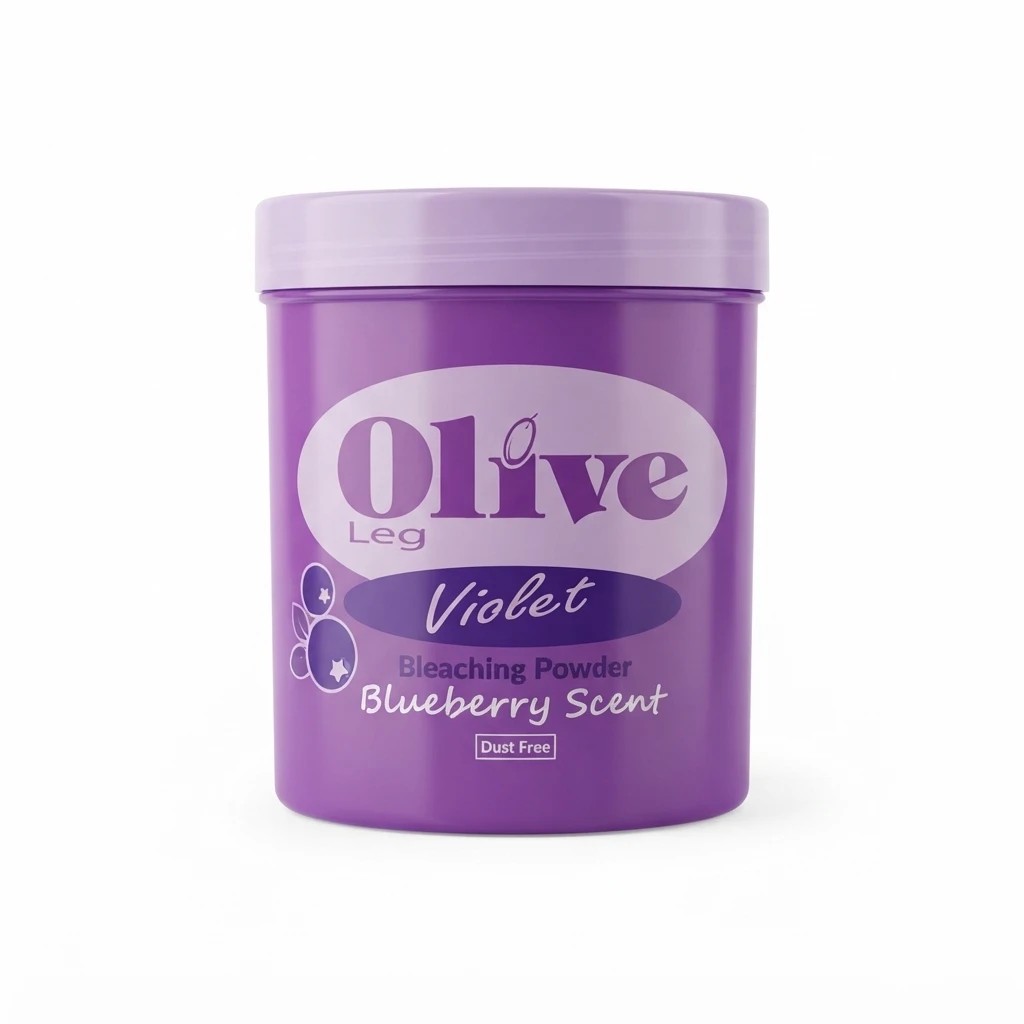 پودر دکلره بنفش الیو لگ مدل Violet با عطر بلوبریجدید