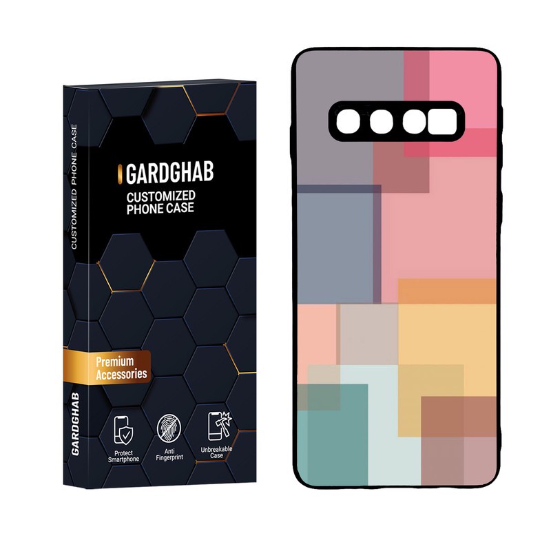 کاور گارد قاب مدل ساده مناسب برای گوشی موبایل سامسونگ Galaxy S10مدل 6