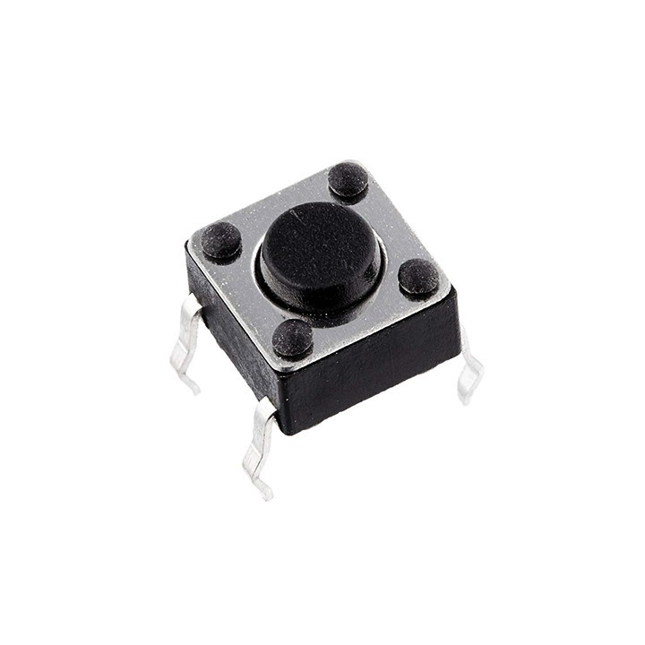 تک سوئیچ 4 پین مدل دیپ 6x6x5mm بسته 10 عددی