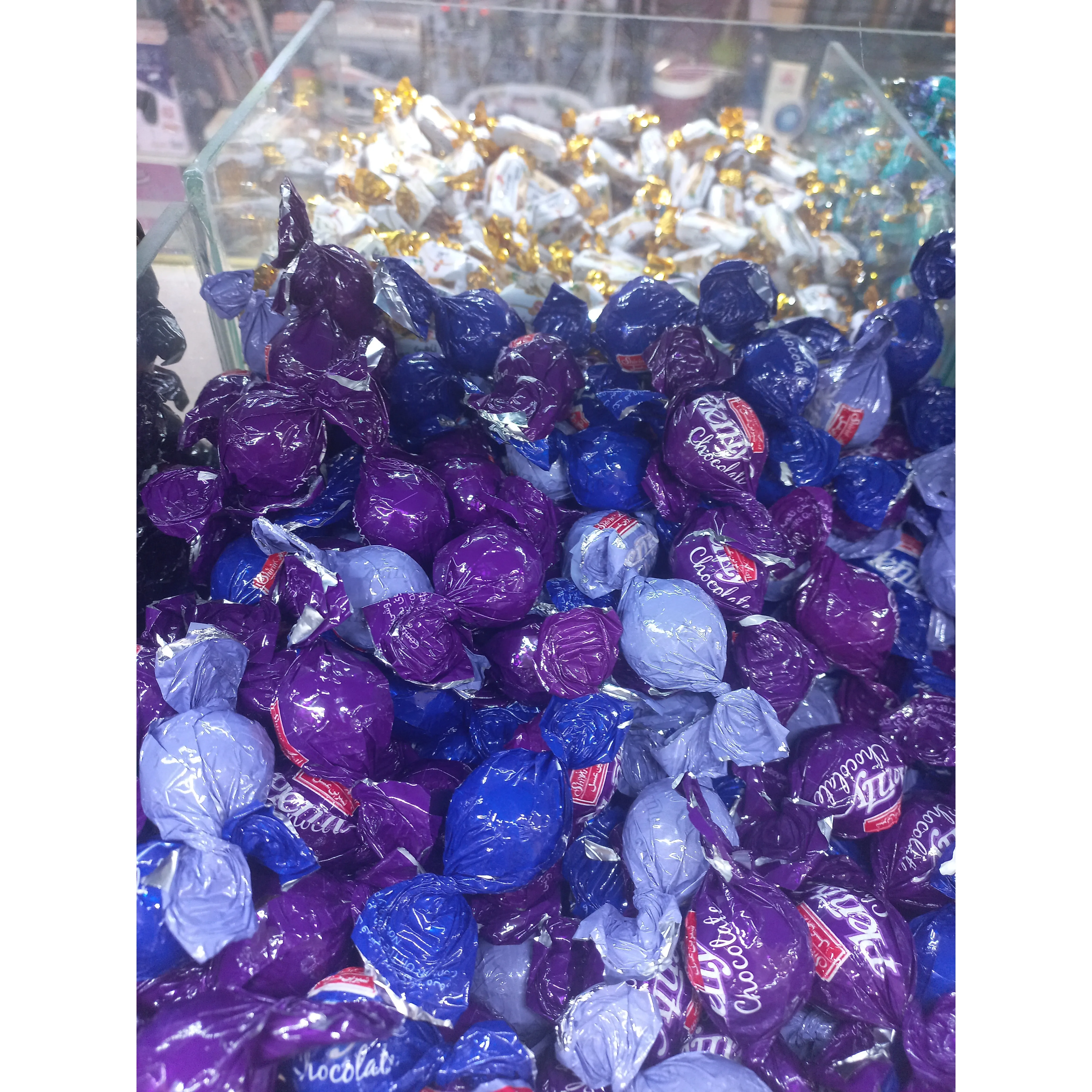 شکلات توپی مخلوط پنلتی شیرین عسل 500گرم