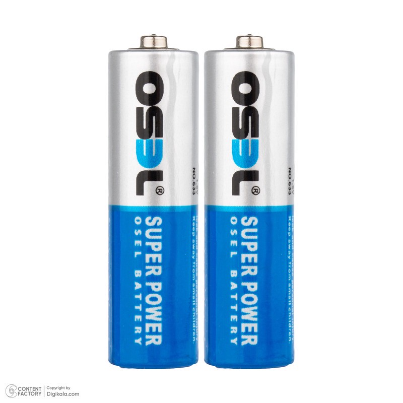 باتری قلمی اوسل مدل Super Power R6P بسته 2 عددی