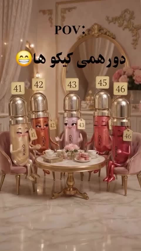 لیپ گلاس کیکو میلانو درب طلایی 3D با اثر سه بعدی مستر کوالیتی KIKO MILANOجدید