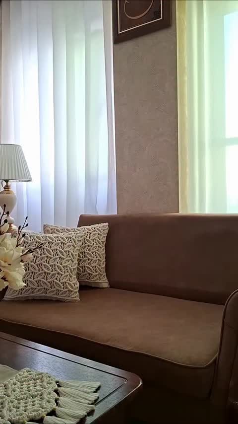 کاورکوسن مکرومه مدل الماسی
