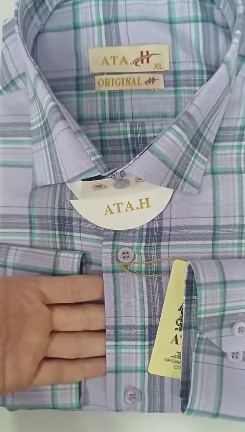 پیراهن مردانه چهارخونه درجه یک کد230