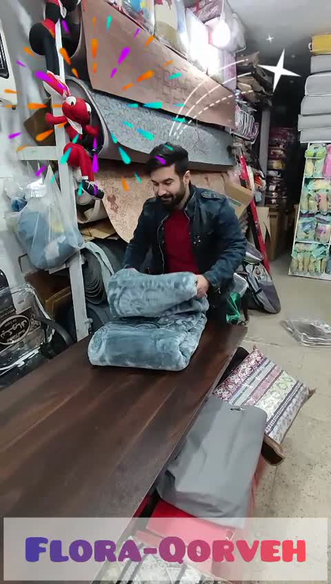 پتو تک نفره نیکوباف مدل زمرد رنگ طوسی