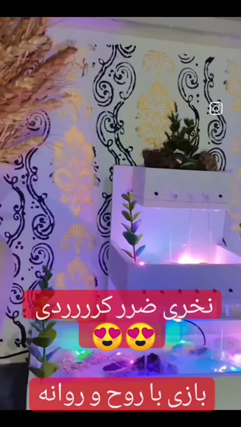 آبنما اکواریوم لوکس باز زیبا و مقاوم