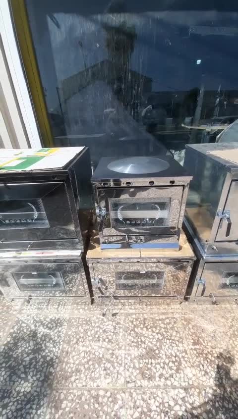 تنورگازی استیل ساج دار گنبدصنعت