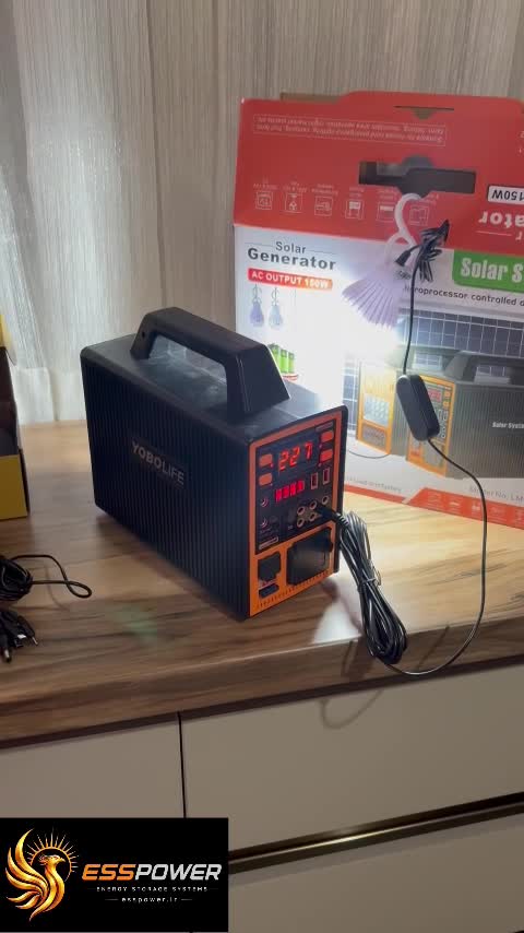 پاور استیشن خورشیدی YOBOLIFE LM-9150جدید