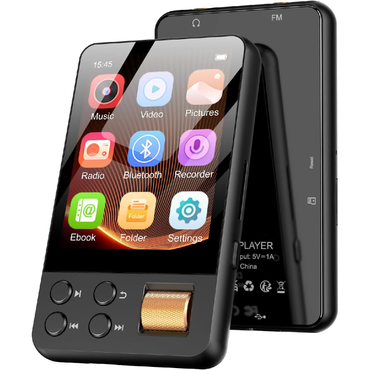 موزیک پلیر برند AGXOV حافظه 128GB داخلیجدید