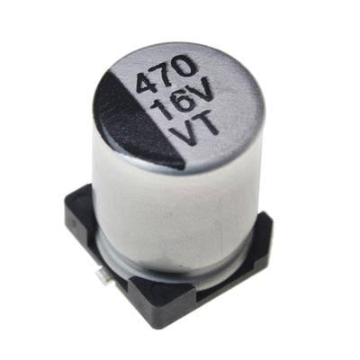 خازن الکترولیت اس ام دی 470 میکرو فاراد 16 ولتجدید