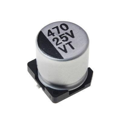 خازن الکترولیت اس ام دی 470 میکرو فاراد 25 ولتجدید