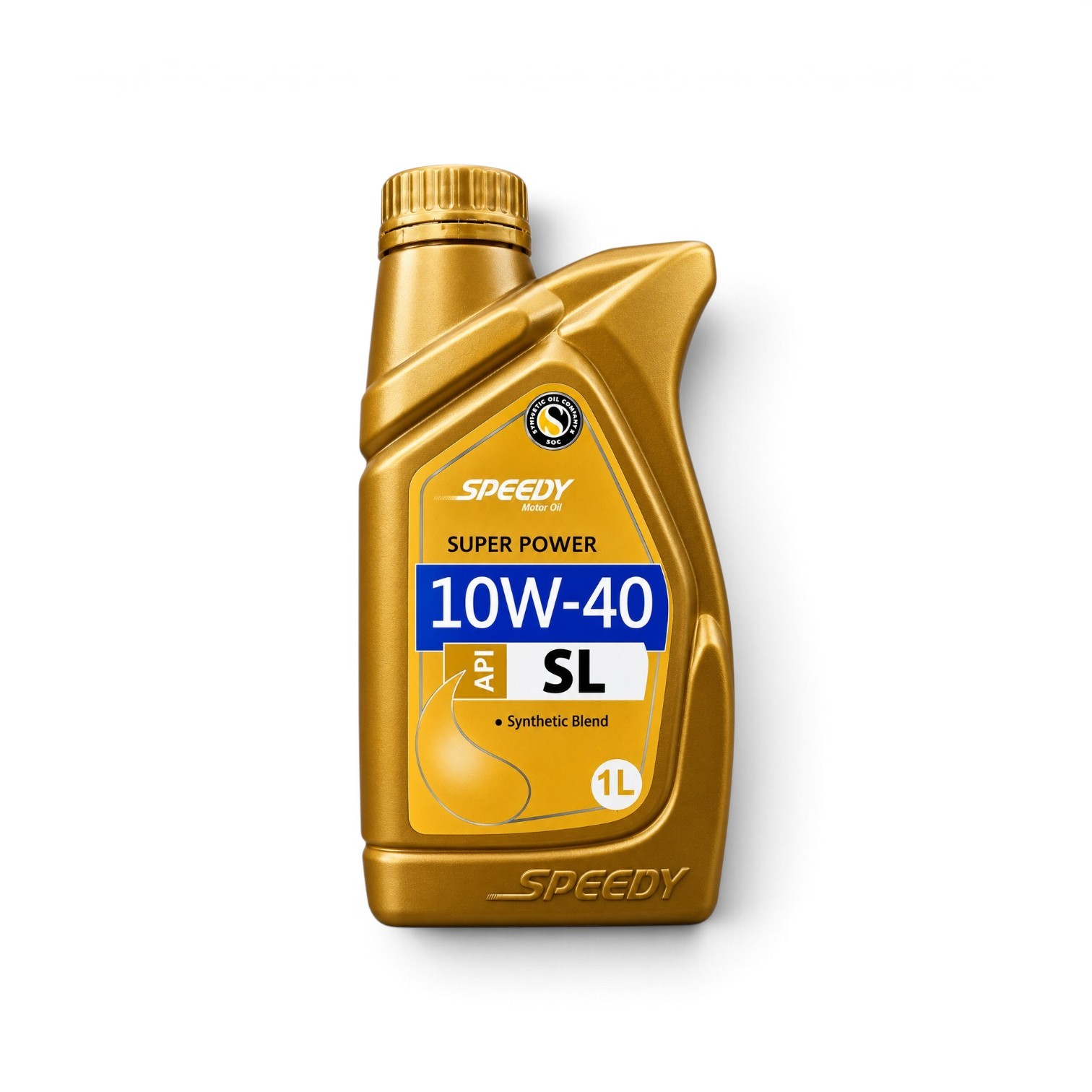روغن اسپیدی 10W-40 SL حجم یک لیترجدید