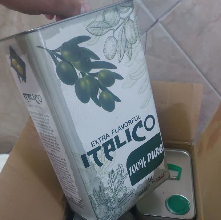 روغن زیتون 5لیتری ایتالیکو