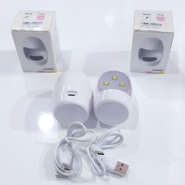 دستگاه یووی انگشتیUV LED Mini Q3 دستگاه یووی تک انگشتی mini q3 مدل 6 وات لامپ uv led مینی ناخن خشک کن ژل و لاک ژلجدید