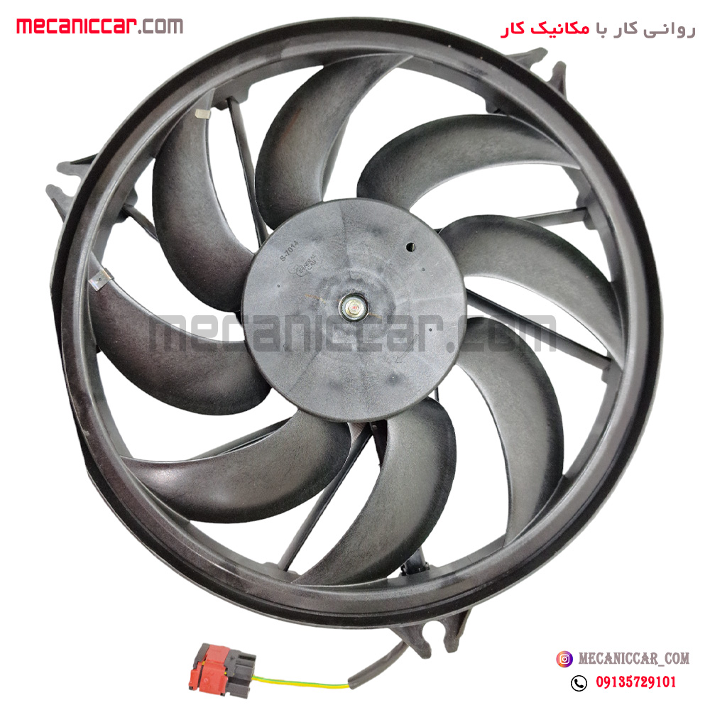 مجموعه موتور فن کامل پژو 206 مادپارت