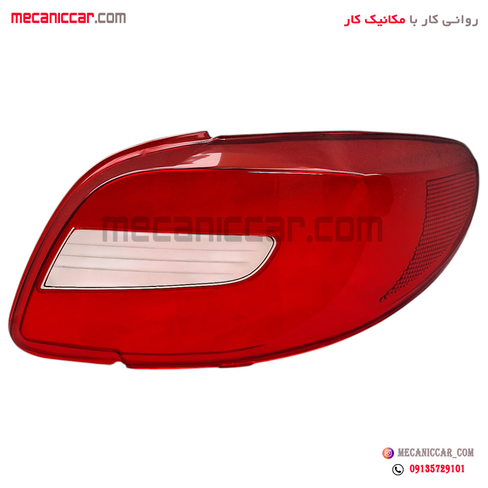 طلق چراغ خطر راست پژو 207 (سه خط)