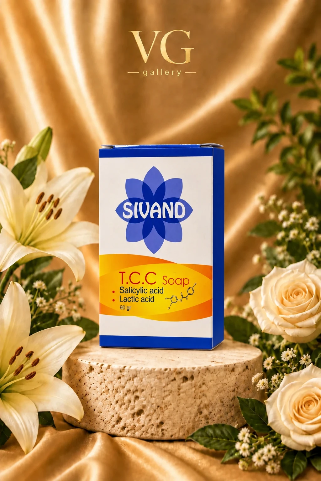 خرید صابون ضد جوش و لایه بردار سیوند حاوی سالیسیلیک اسید 90 گرمی گالری وثوقی