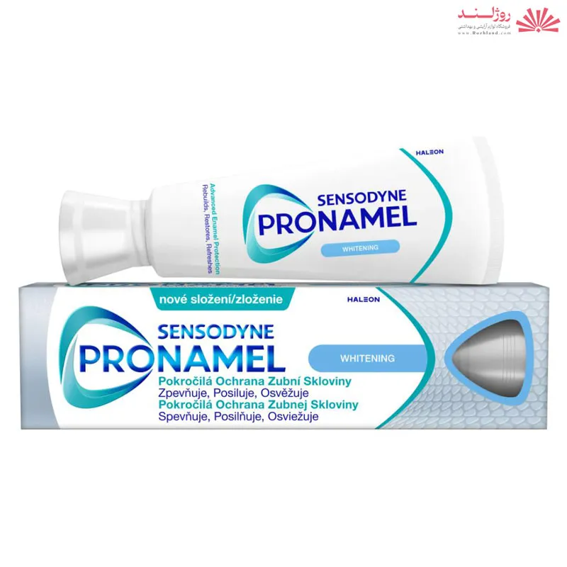 خمیر دندان ضد حساسیت سنسوداین با سفید کنندگی ملایم مدل Whitening حجم 75 میل