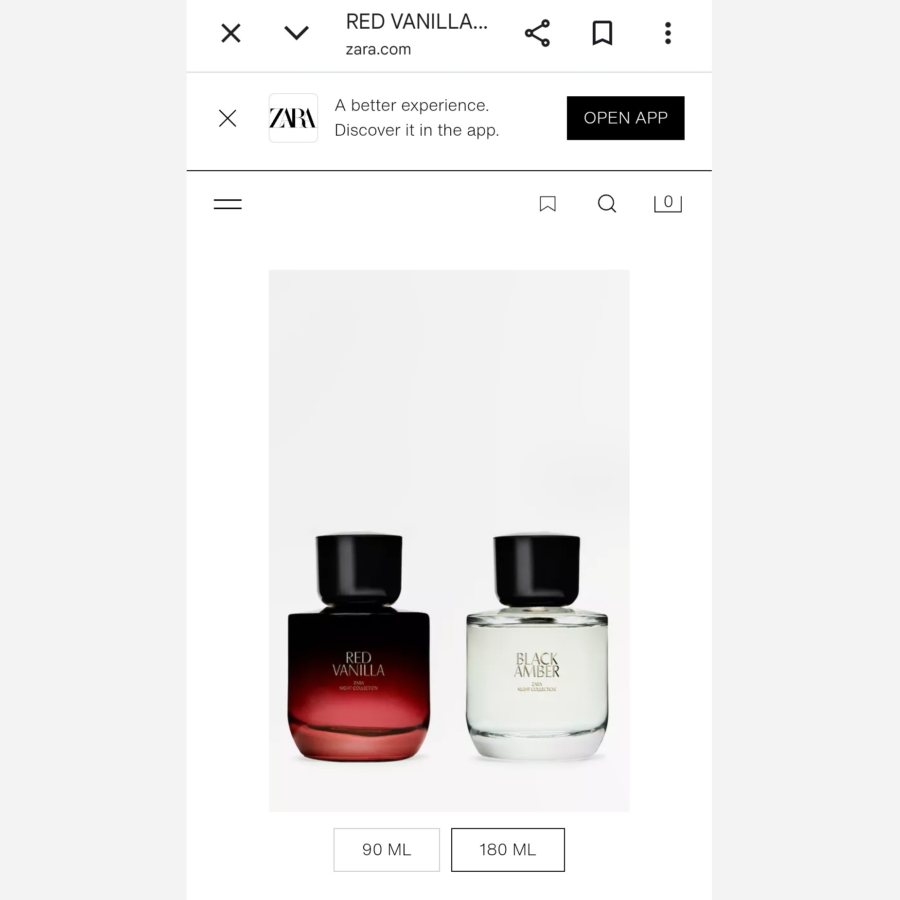 عطر زنانه دوتایی زارا ترکیه