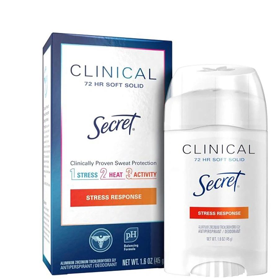 مام ضد تعریق کلینیکال سکرت Stress Response حجم 45 گرم