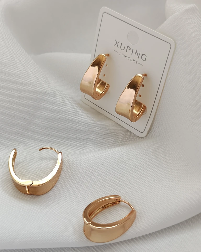 گوشواره آینه ای آنجلینا ژوپینگ