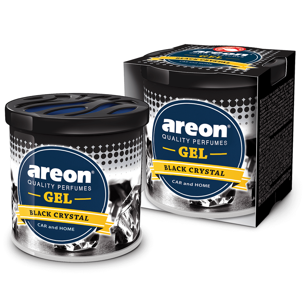 خوشبو کننده و بو گیر کنسروی آرئون AREON Gel Black Crystal رایحه میوهای و چوبی وزن 80 گرمجدید