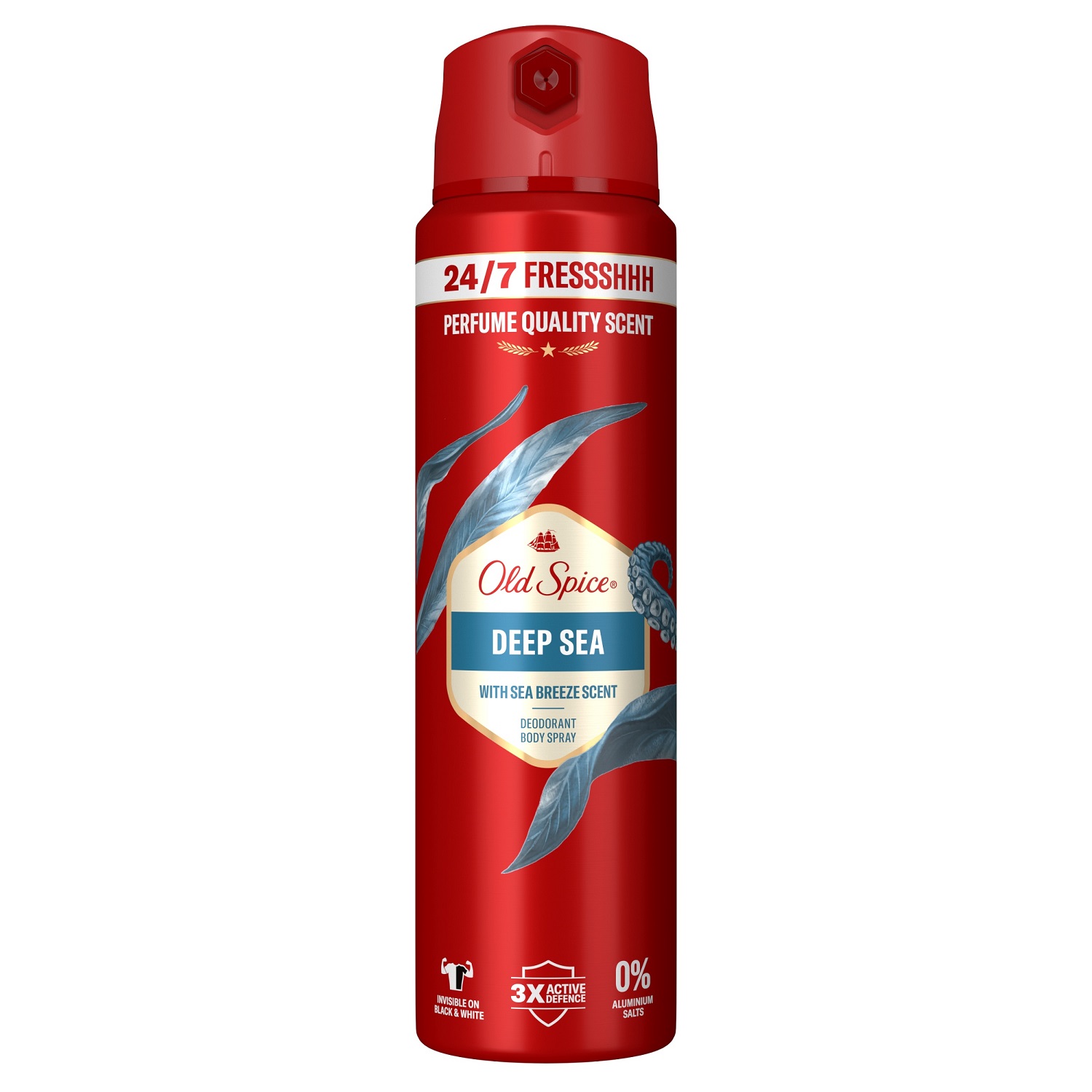 اسپری دئودورانت اولد اسپایس Old Spice DEEP SEA حجم 150 میل