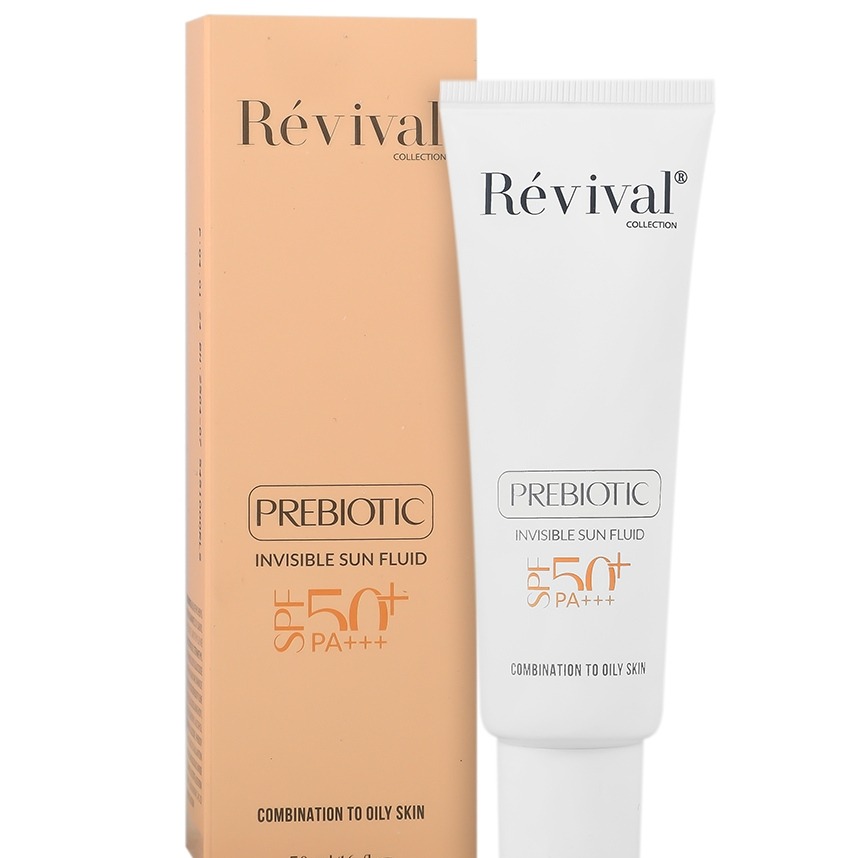 فلوئید ضد آفتاب پریبیوتیک SPF50 رویوال جدید