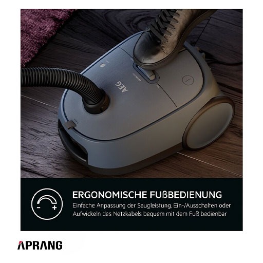 جارو برقی آاگ مدل AB61C1OG(لطفا با هماهنگی خرید بفرمایید)